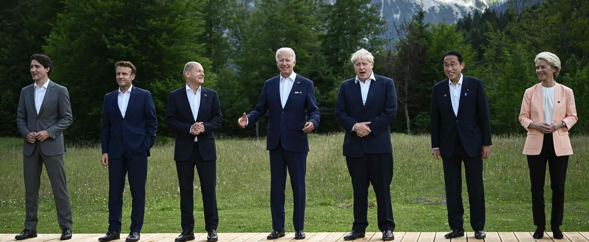 Enjoy the G7...on Putin's back

