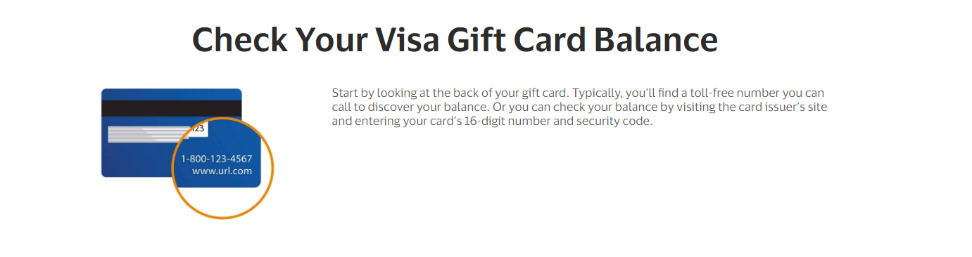 How To Check Visa Gift Card Balance Step By Step Guide   Visa Gift Card 