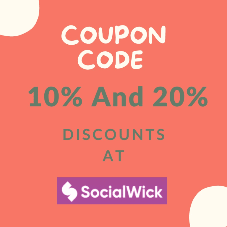 Spectacular Ending 2023 Savings: 10% And 20% Discounts At Socialwick!